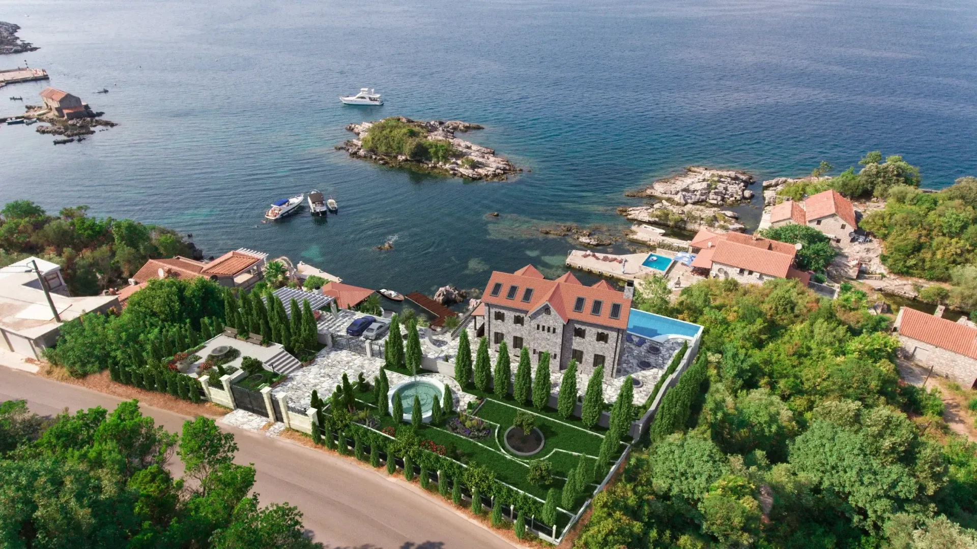 Prodaja, plac, 1506m², Kakrc, Tivat