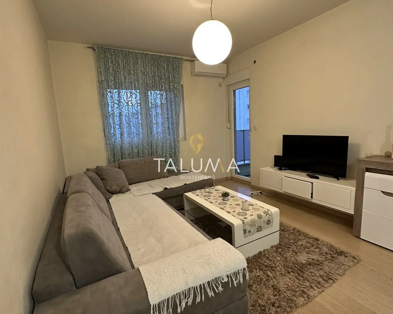 Rent, one bedroom apartment, 47m², City Kvart, Podgorica