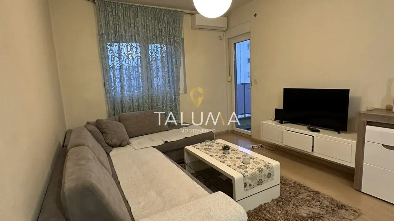 Rent, one bedroom apartment, 47m², City Kvart, Podgorica