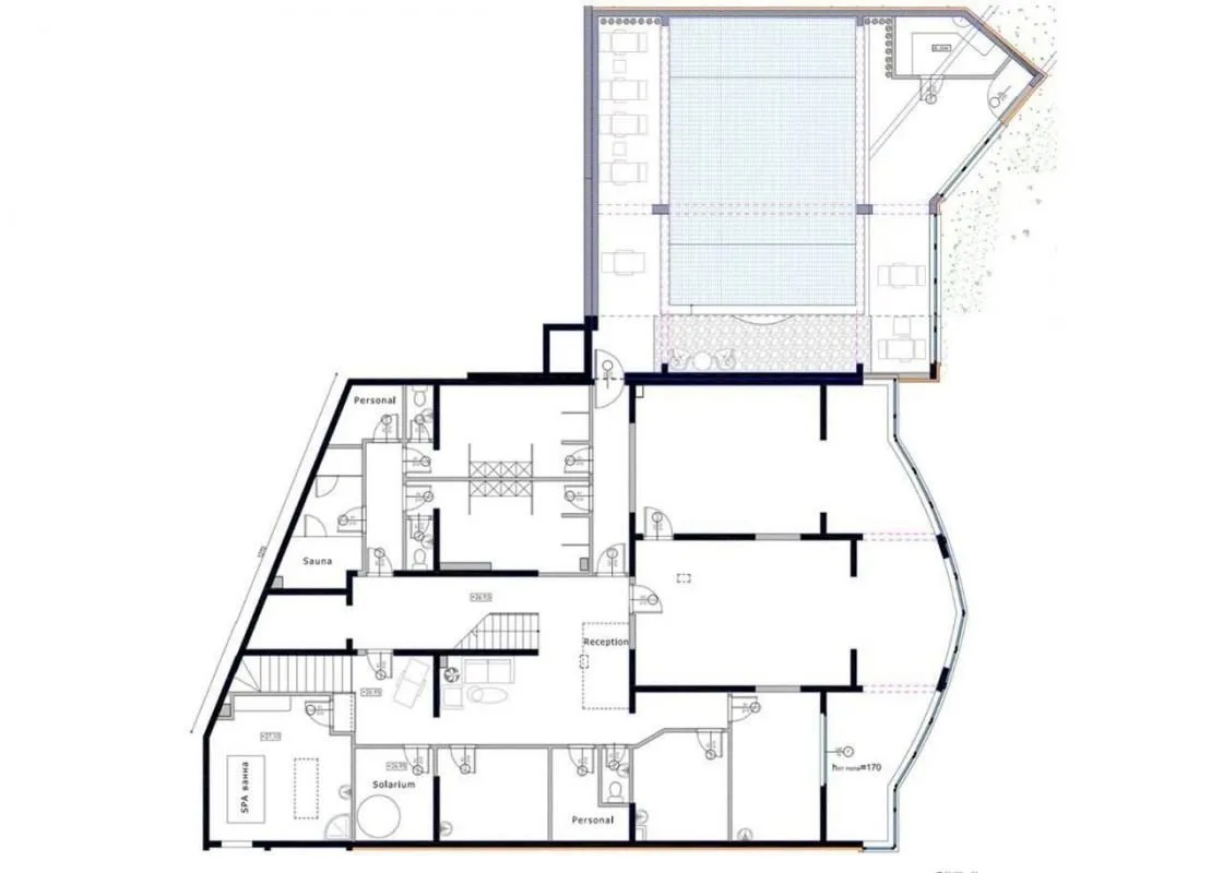 Rent, office space, 660m², Bečići, Budva