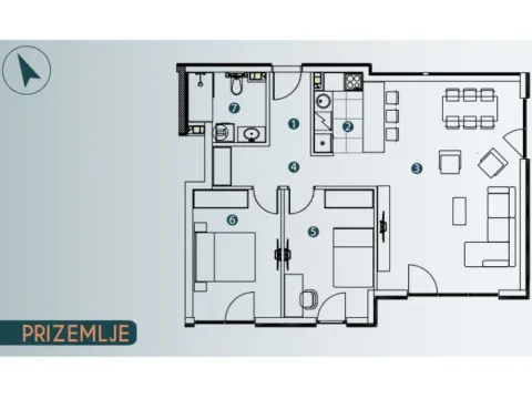 Prodaja, trosoban stan, 77m², Altina, Beograd - image 2