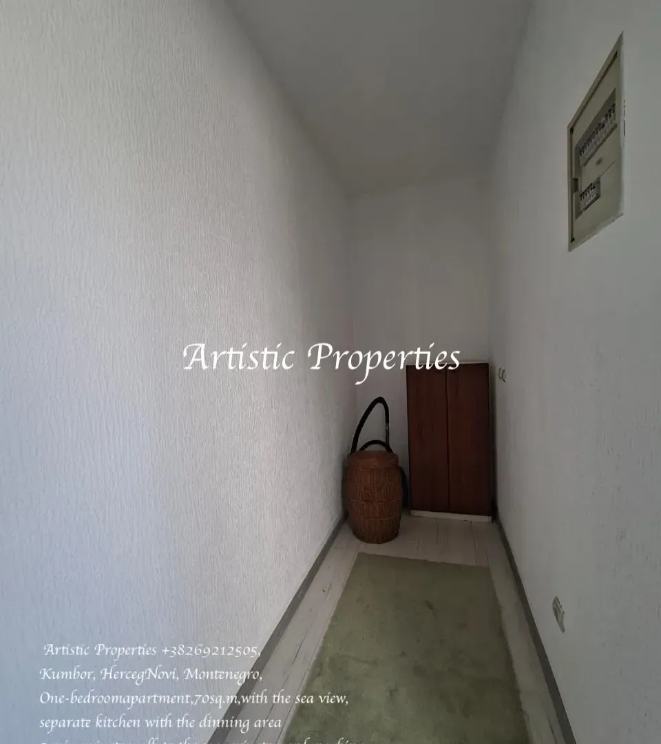 Izdavanje, jednosoban stan, 70m², Kumbor, Herceg Novi