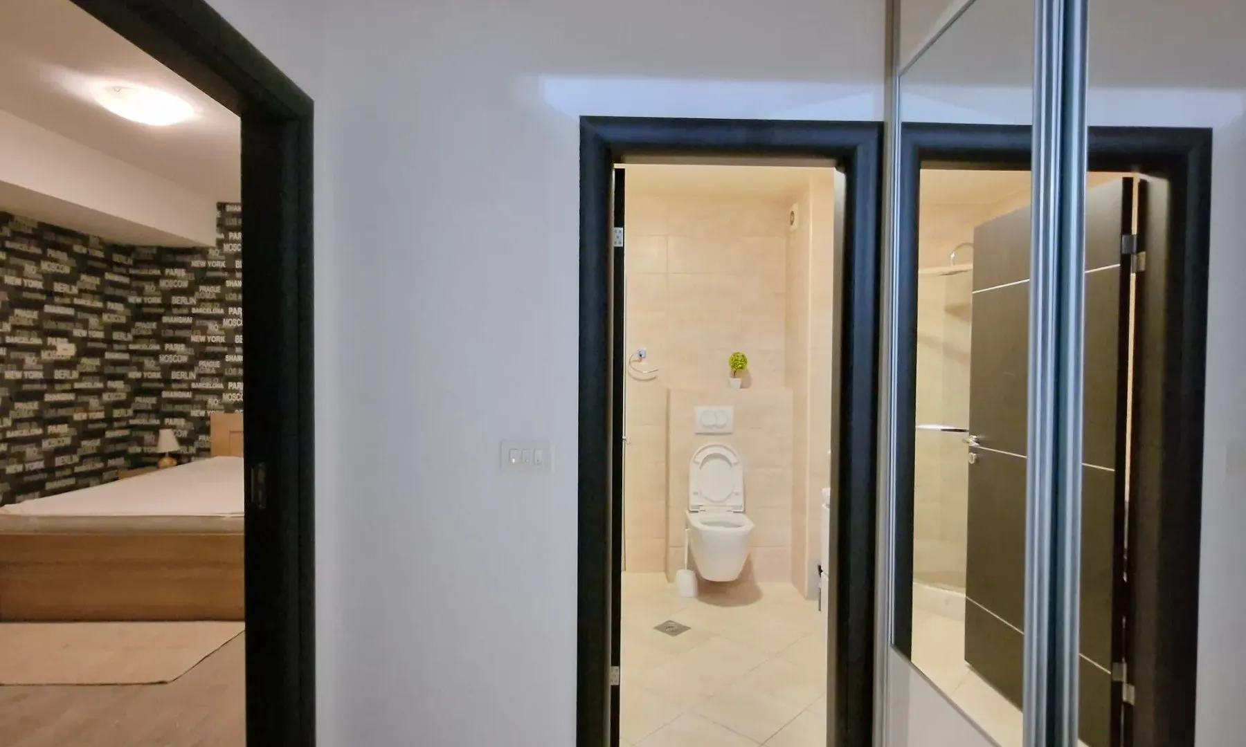 Rent, one bedroom apartment, 48m², Budva, Crna Gora