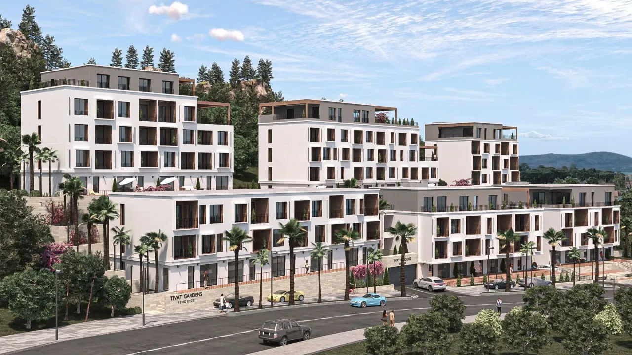 Prodaja, jednosoban stan, 43m², Tivat, Crna Gora