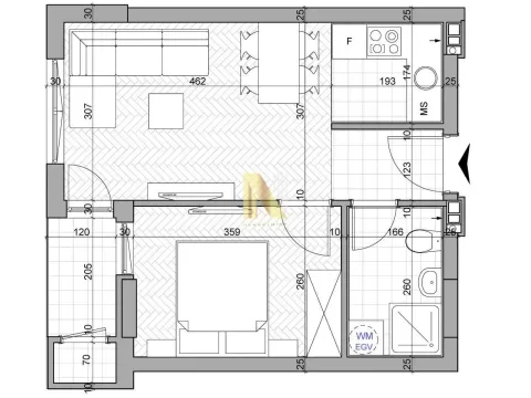 Izdavanje, jednosoban stan, 36m², Podbara, Novi Sad Sve Podlokacije - image 16