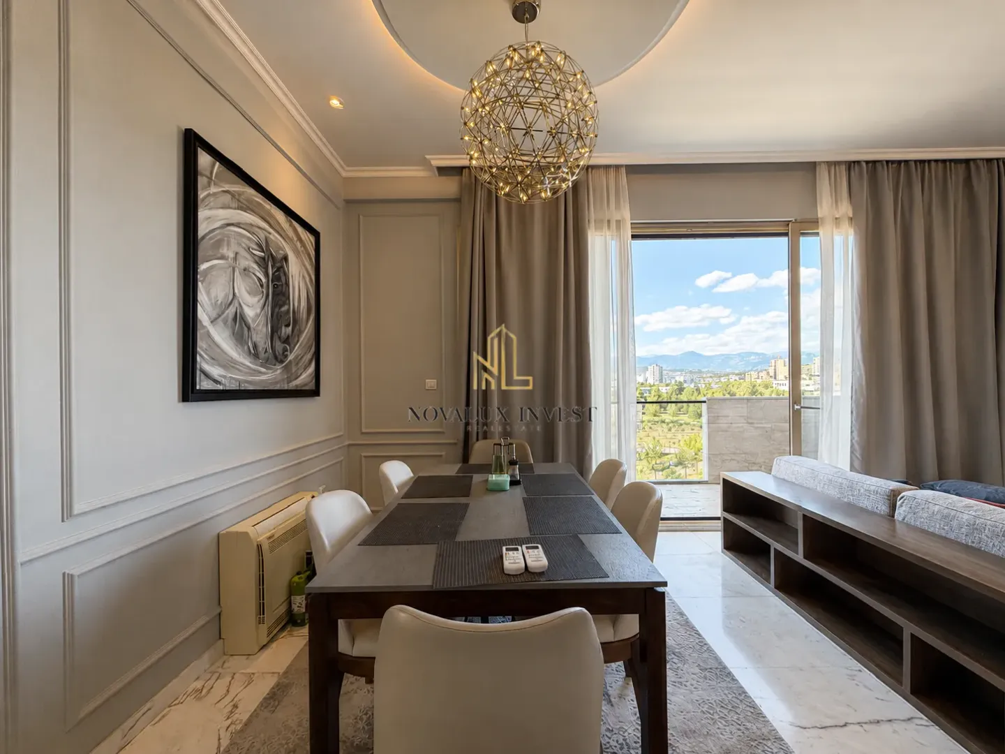 Rent, three bedroom apartment, 116m², Kod Capital Plaze, Podgorica