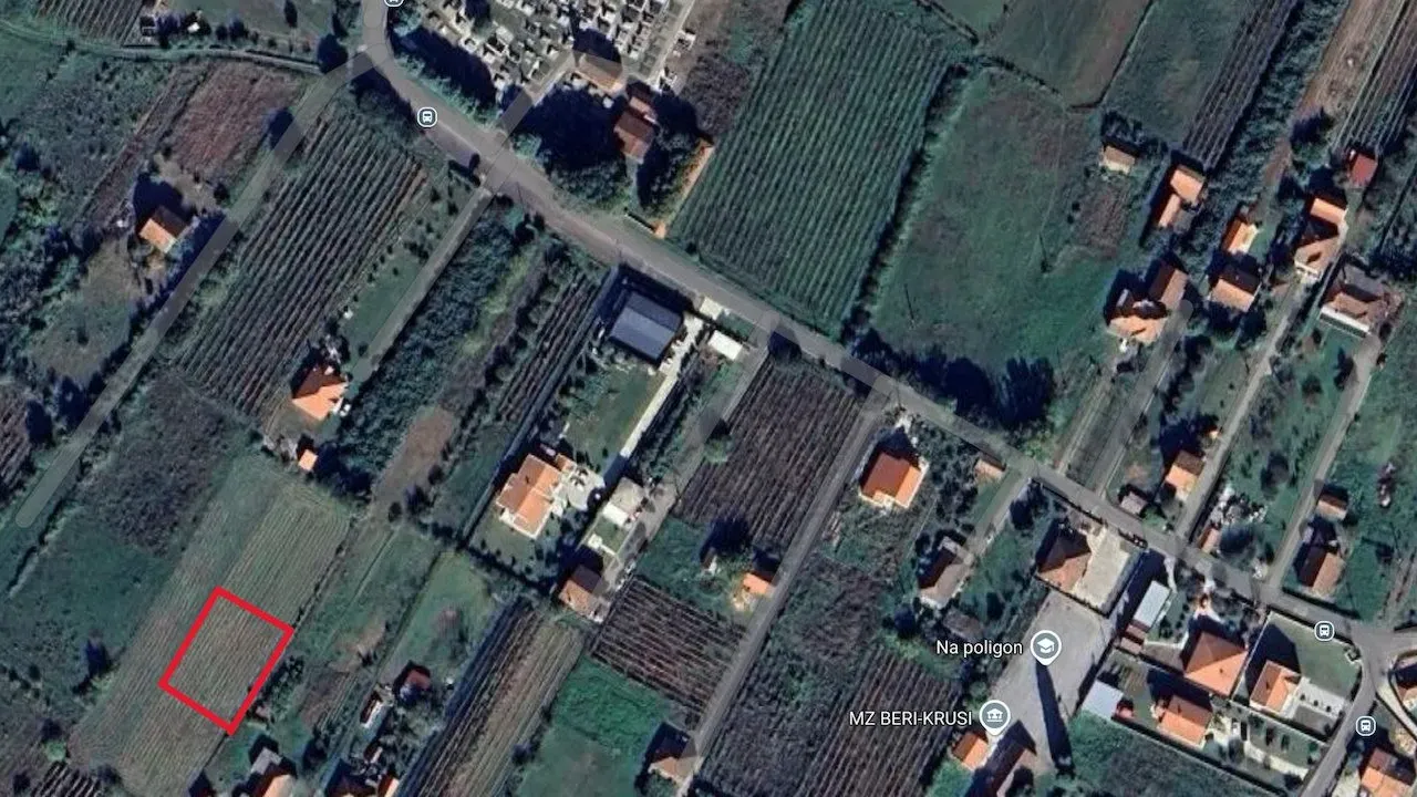 Prodaja, plac, 500m², Beri, Podgorica