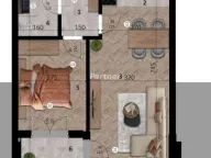 Sale, one bedroom apartment, 44m², Šušanj, Bar - image 2