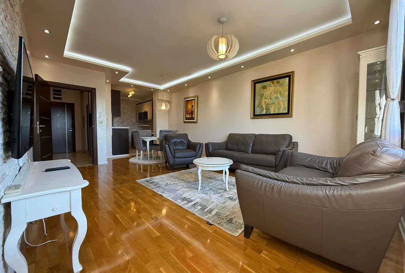 Rent, two bedroom apartment, 90m², Preko Morače, Podgorica