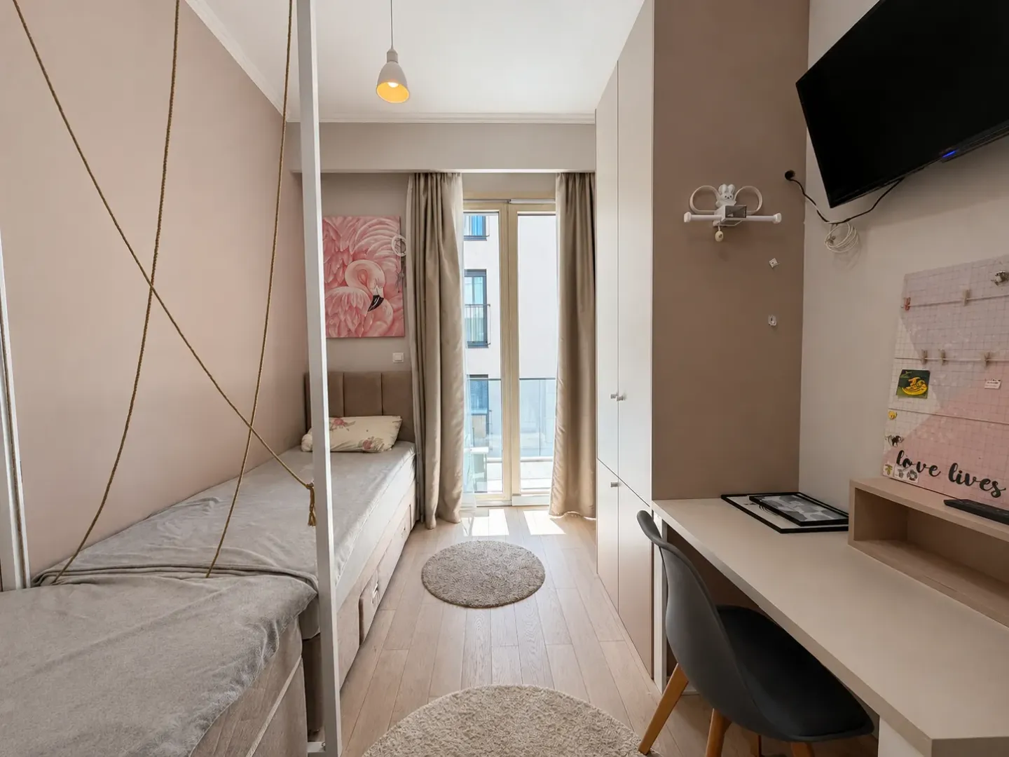 Rent, three bedroom apartment, 116m², Kod Capital Plaze, Podgorica