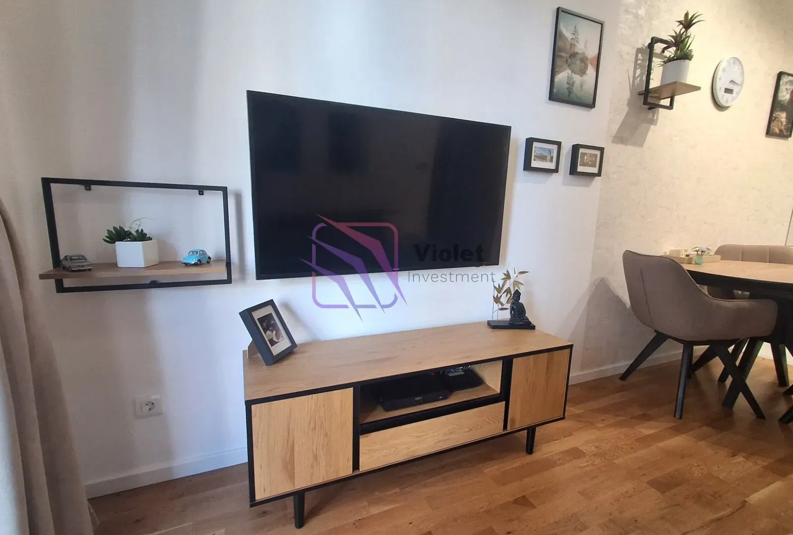 Izdavanje, jednosoban stan, 44m², Tološi, Podgorica