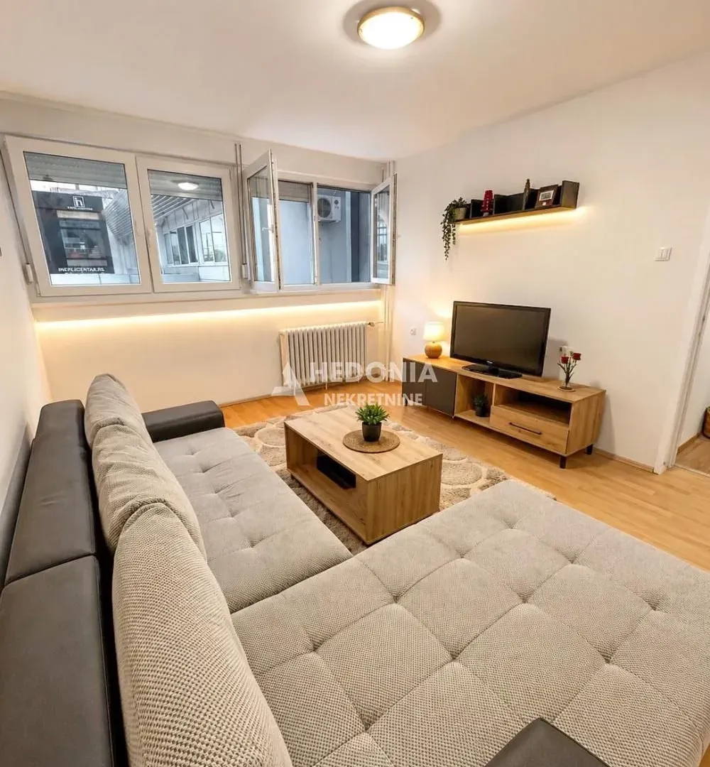 Izdavanje, dvosoban stan, 54m², Banovo Brdo, Beograd