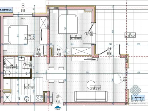 Prodaja, dvosoban stan, 83m², Ljubović, Podgorica - image 3