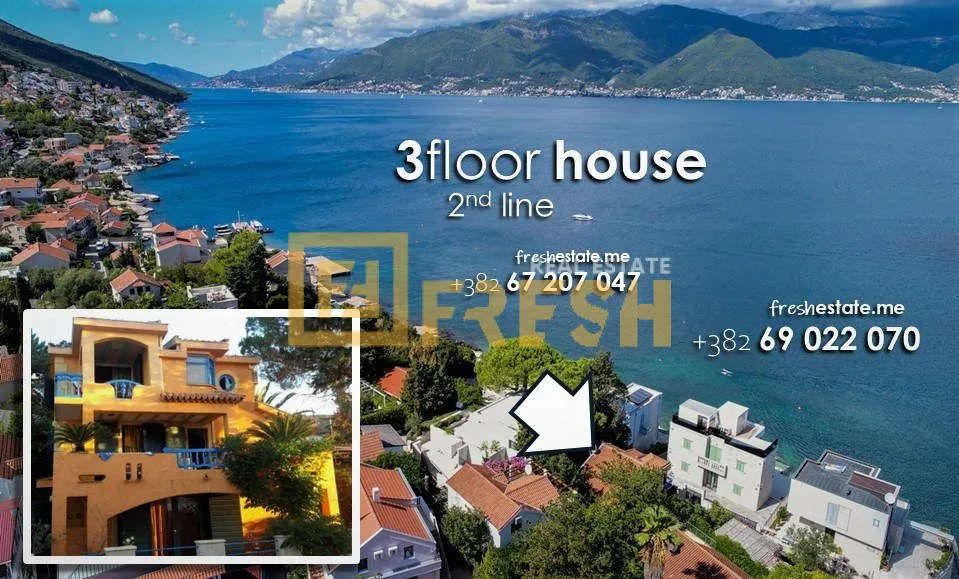 Prodaja, kuća, 190m², Tivat, Crna Gora