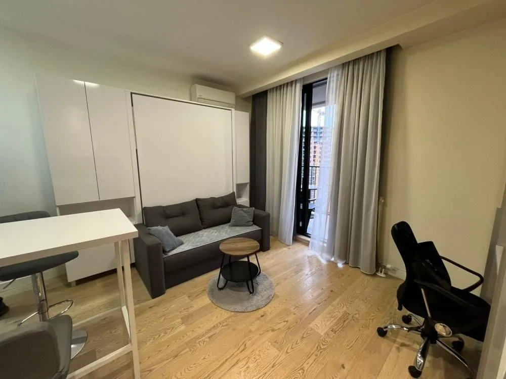 Rent, one bedroom apartment, 30m², Savski Venac, Beograd