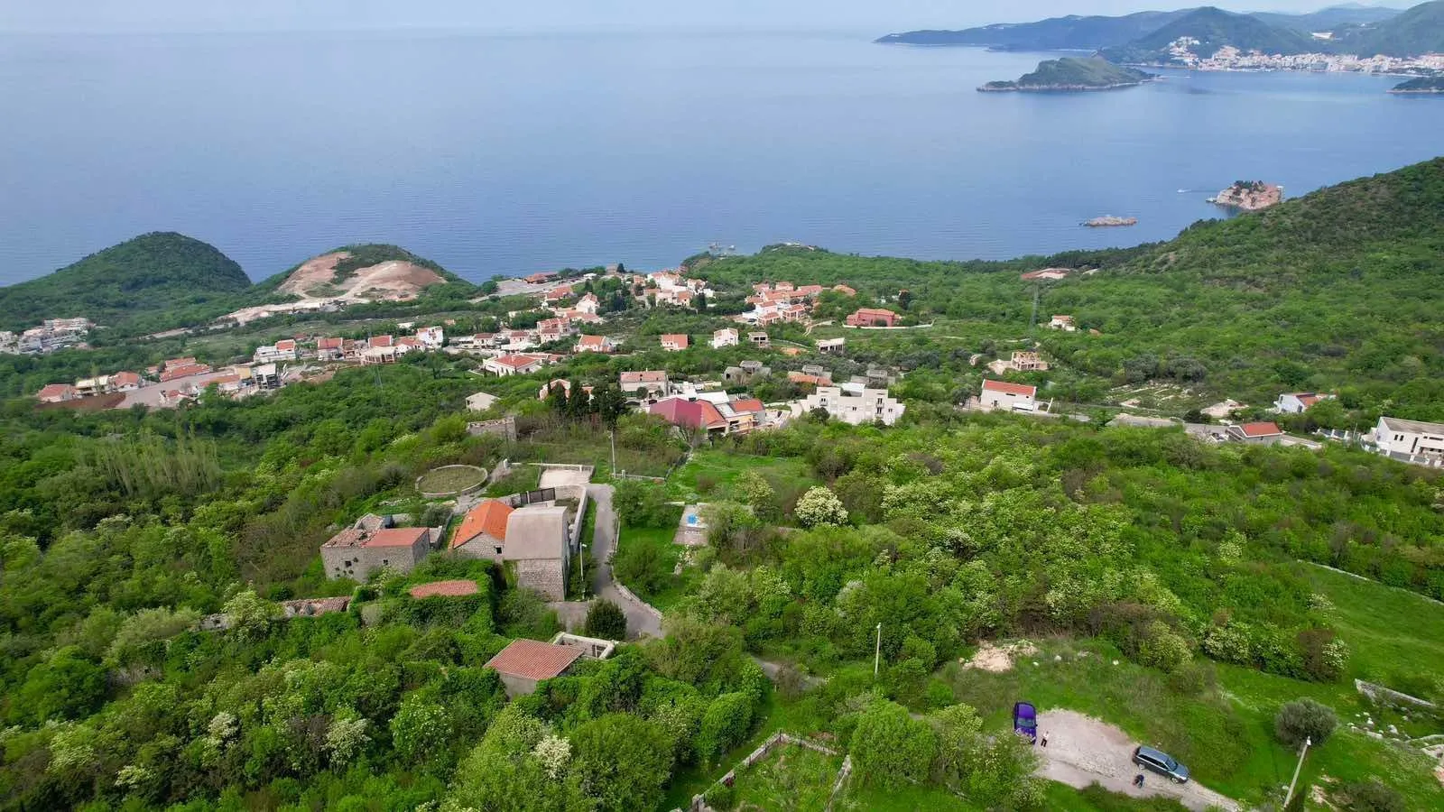 Prodaja, plac, 250m², Blizikuće, Budva