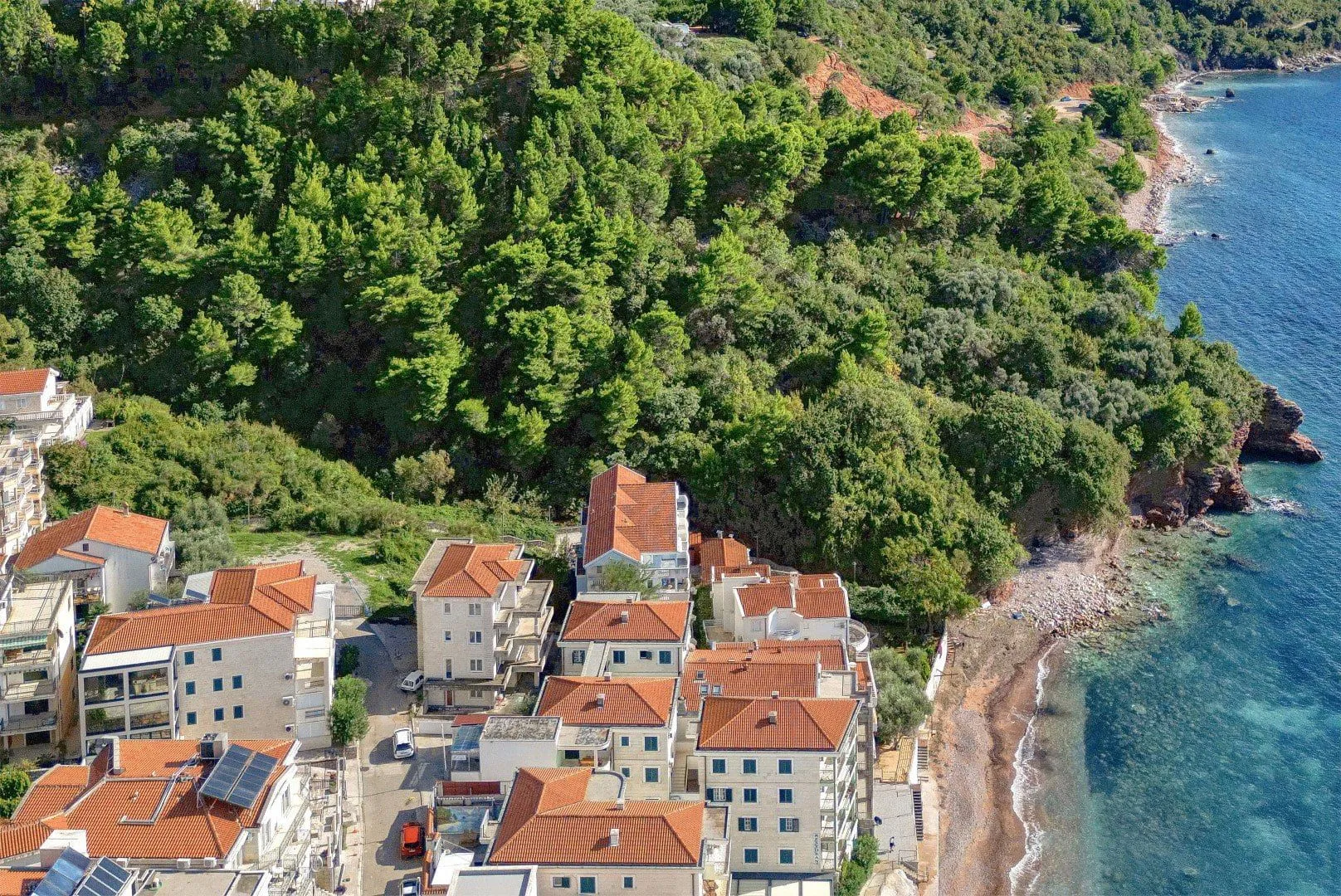 Sale, two bedroom apartment, 117m², Sveti Stefan, Budva