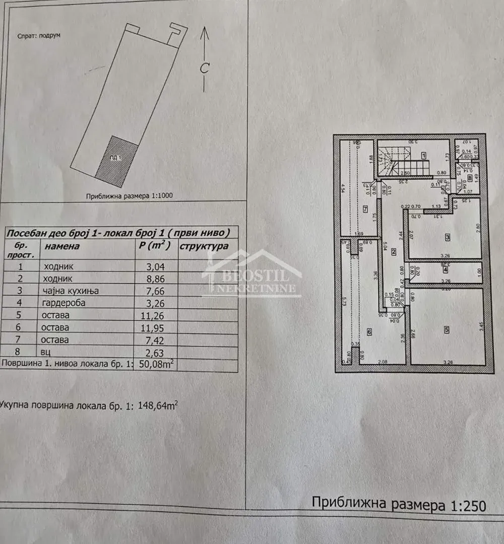 Rent, office space, 138m², Centar, Smederevo