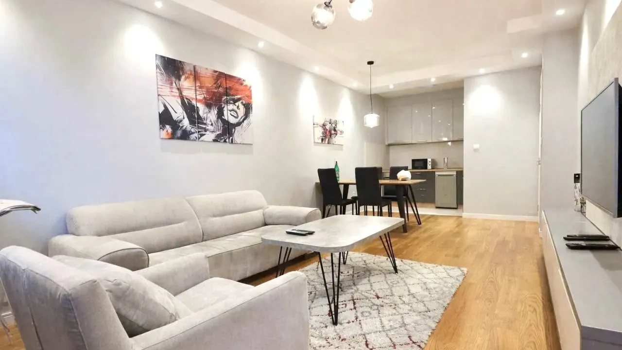 Rent, one bedroom apartment, 50m², Central Point, Podgorica