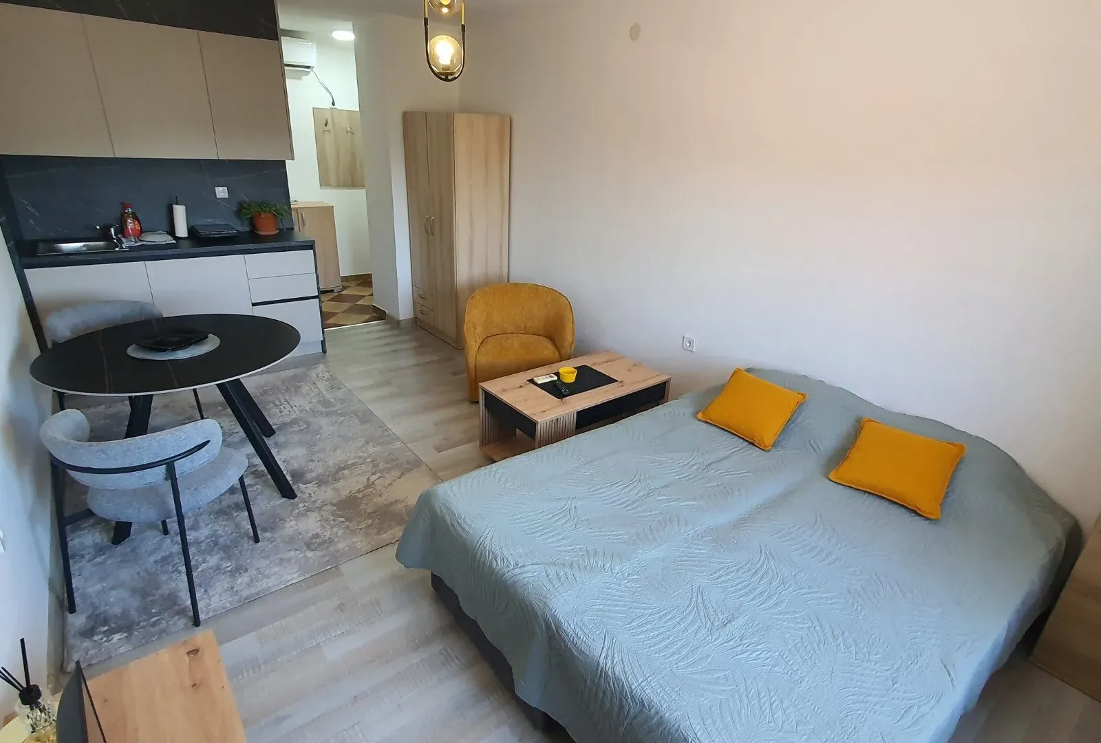Rent, studio apartment, 26m², Malo Brdo, Podgorica