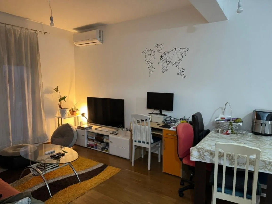 Izdavanje, jednosoban stan, 45m², Zabjelo, Podgorica