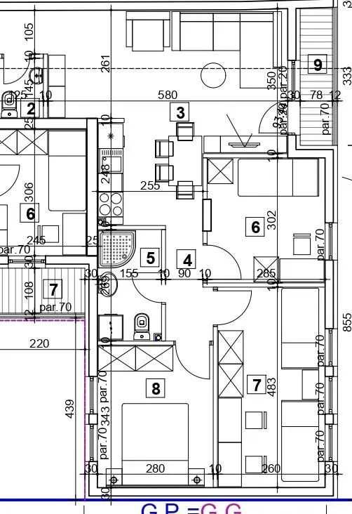 Prodaja, trosoban stan, 70m², Zemun Meandri, Zemun Sve Podlokacije