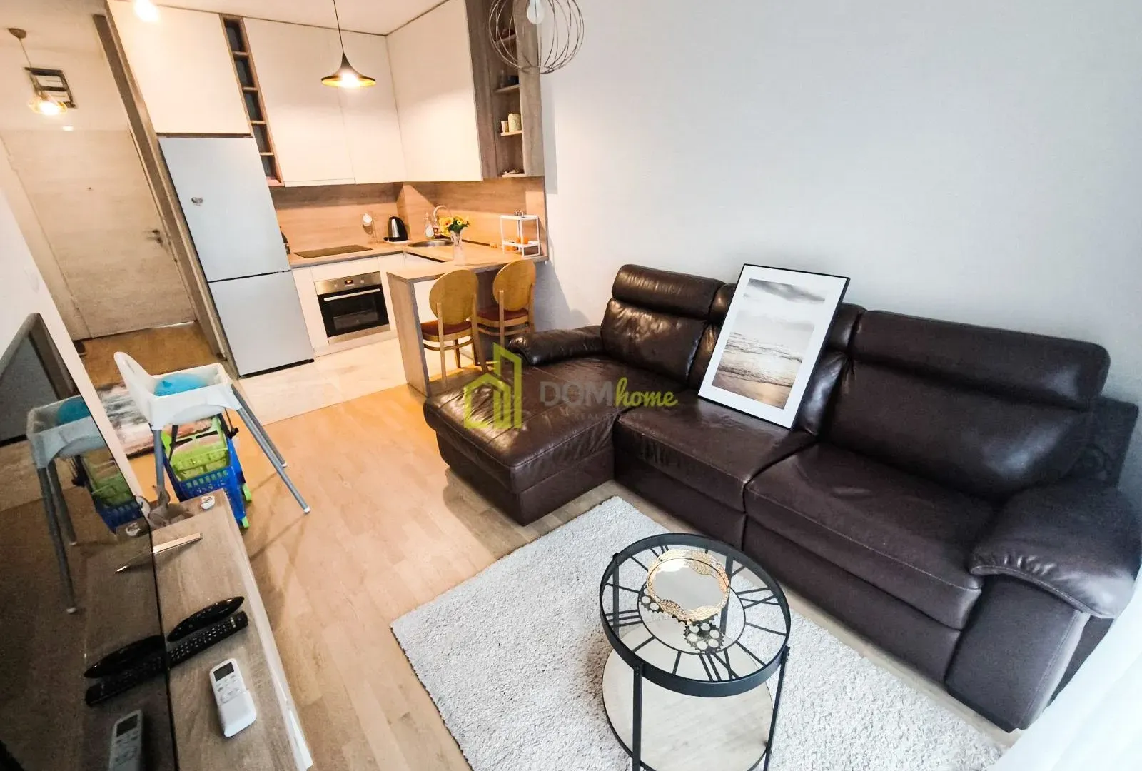 Rent, one bedroom apartment, 37m², Central Point, Podgorica