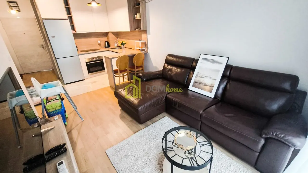 Rent, one bedroom apartment, 37m², Central Point, Podgorica