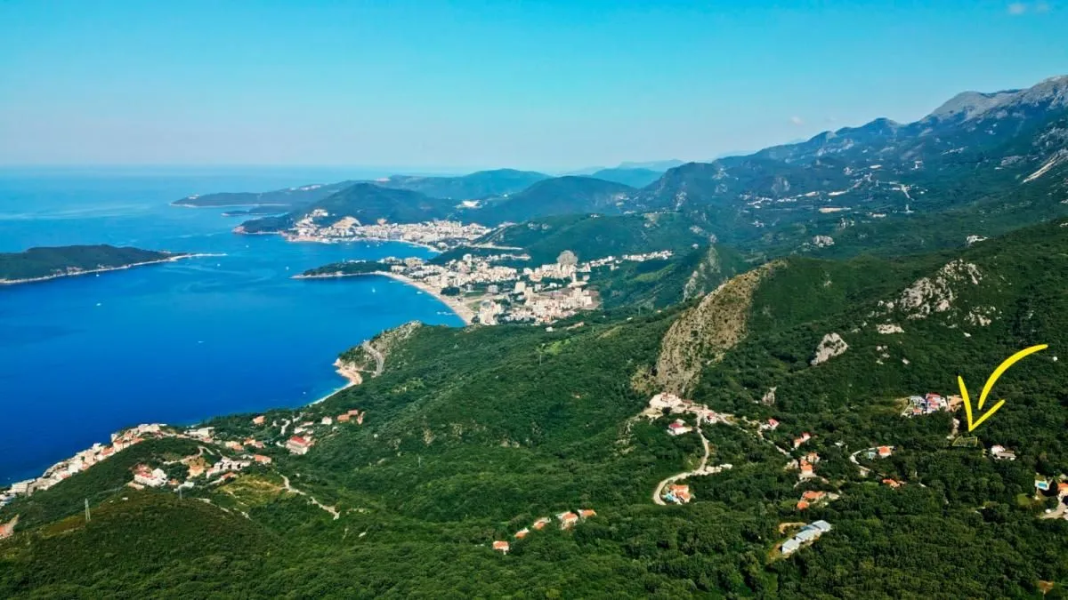 Sale, land lot, 608m², Kuljače, Budva