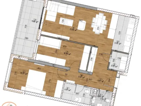 Sale, three bedroom apartment, 77m², Tošin bunar, Novi Beograd Sve Podlokacije