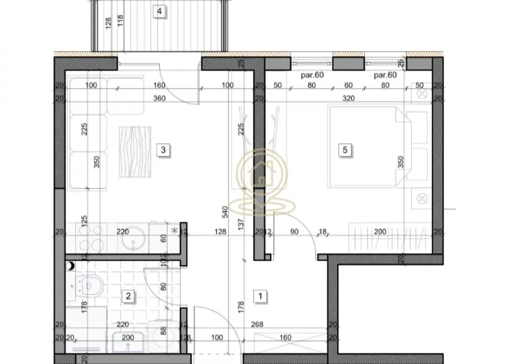 Prodaja, jednosoban stan, 34m², Centar, Vrnjačka Banja