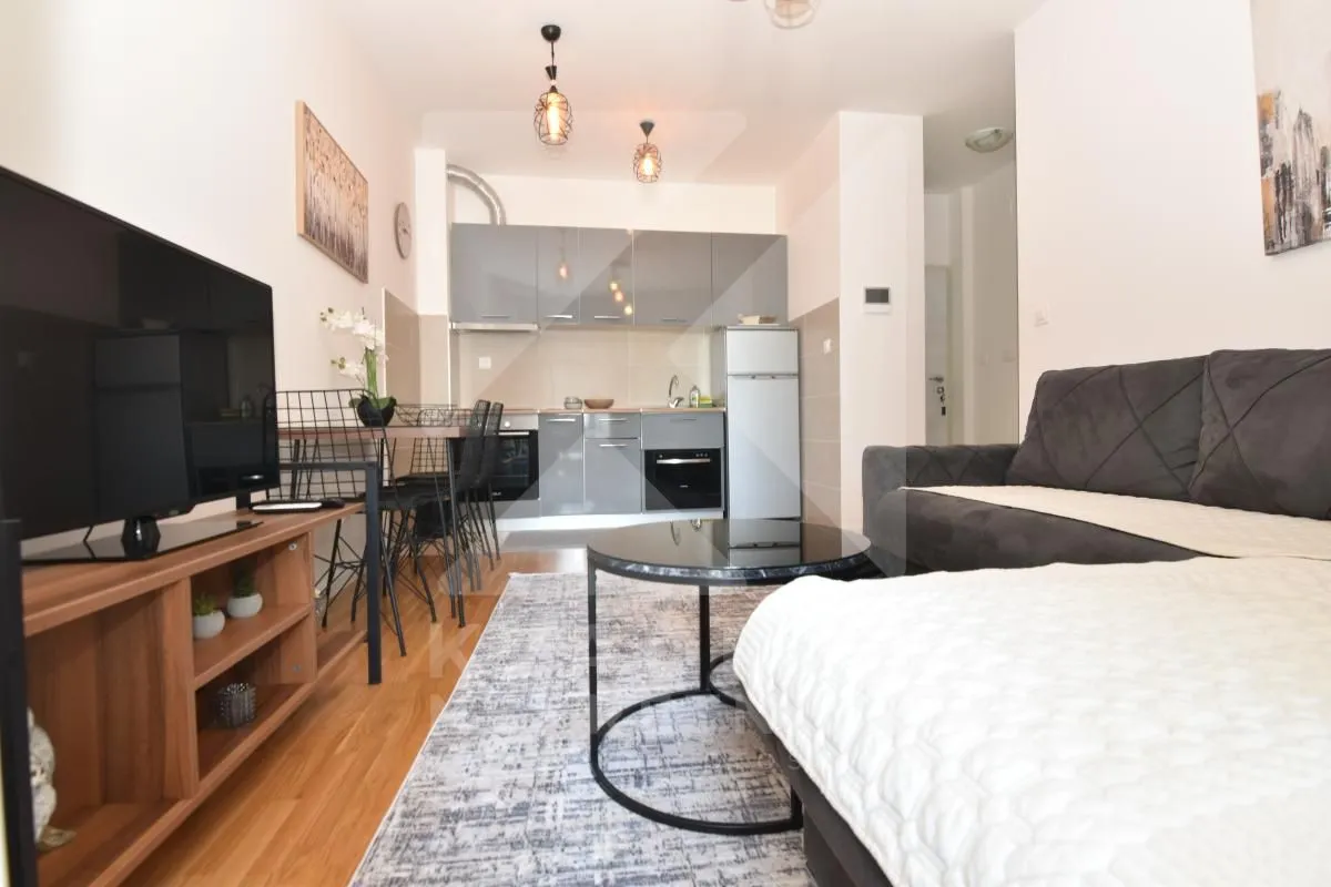 Rent, one bedroom apartment, 40m², Zabjelo, Podgorica