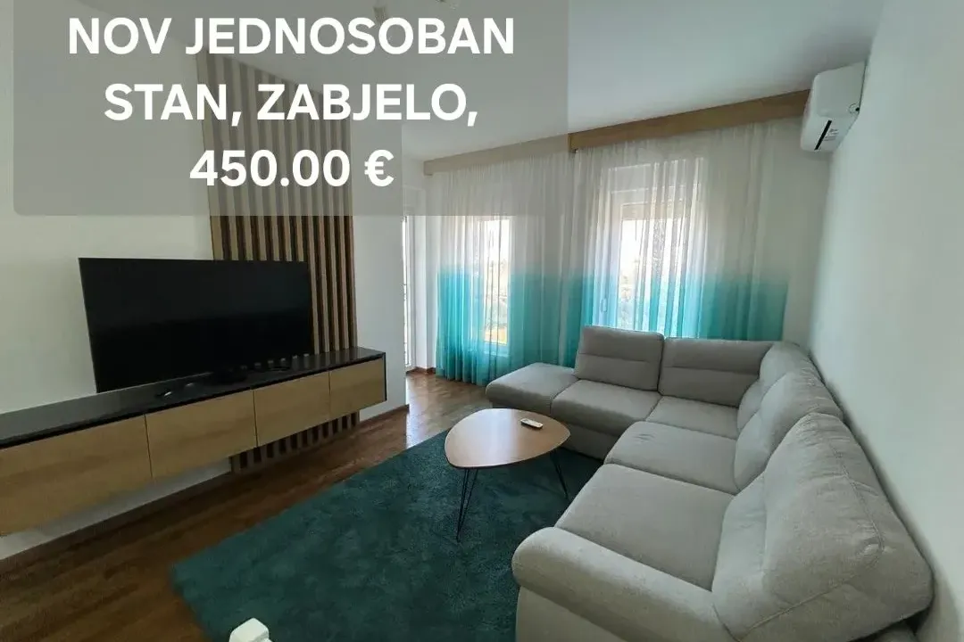 Izdavanje, stan, 45m², Zabjelo, Podgorica