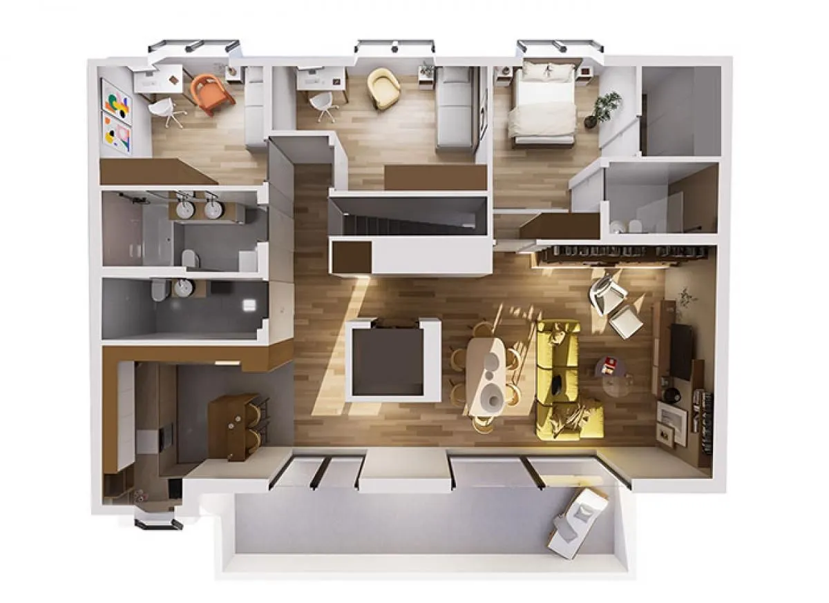 Prodaja, stan, 139m², Grbavica, Novi Sad Sve Podlokacije