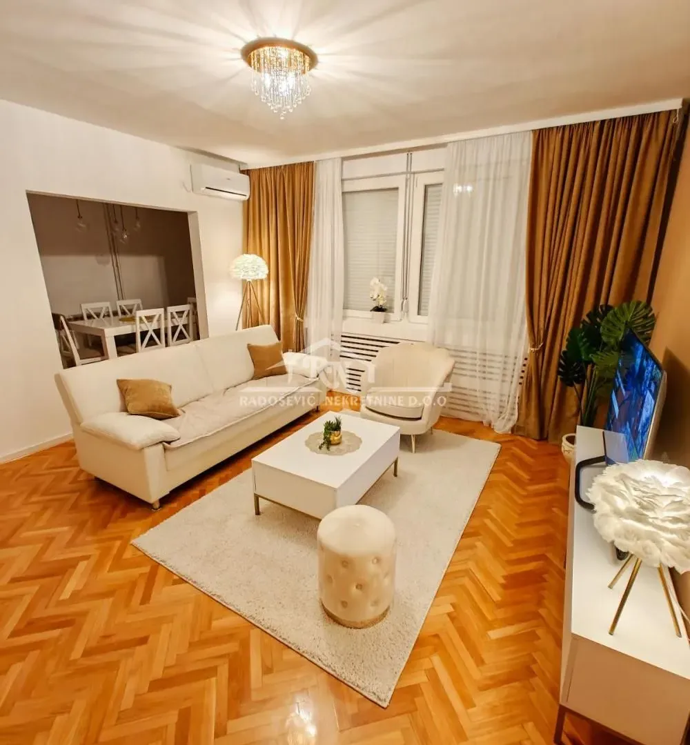 Rent, three bedroom apartment, 76m², Banovo Brdo, Beograd
