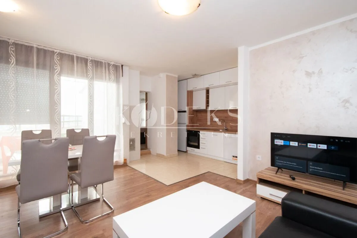 Rent, one bedroom apartment, 40m², Blok 6, Podgorica