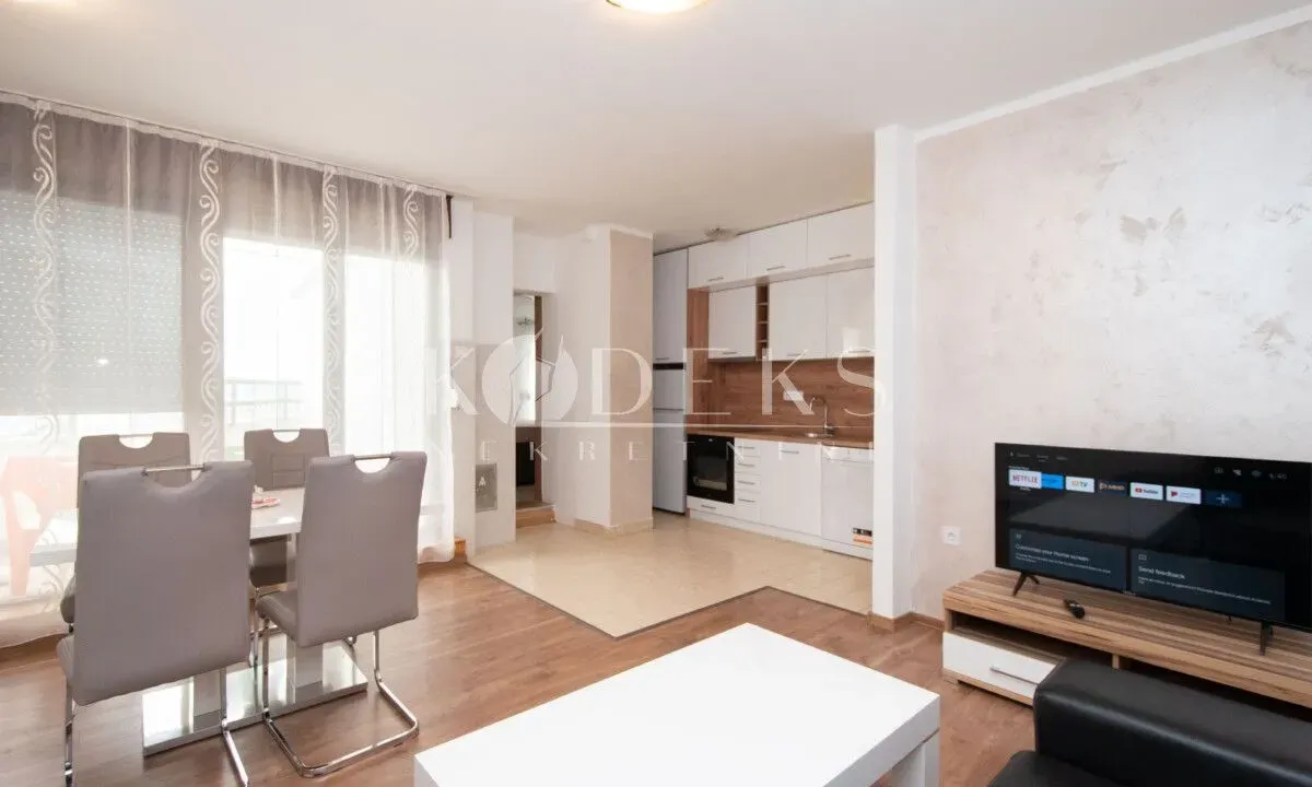 Rent, one bedroom apartment, 40m², Blok 6, Podgorica