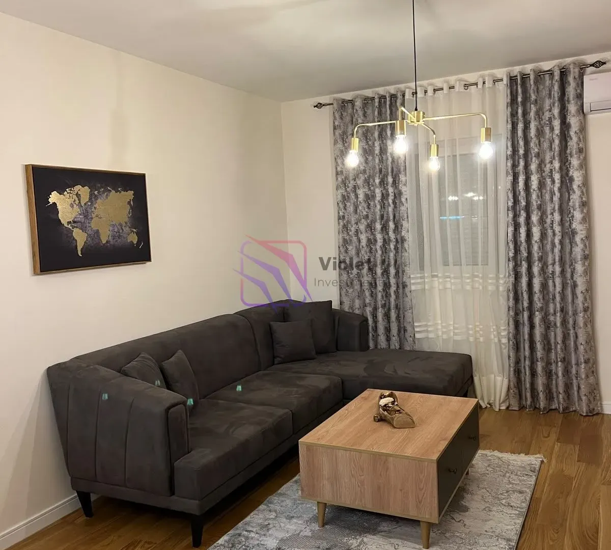 Izdavanje, jednosoban stan, 53m², Central Point, Podgorica
