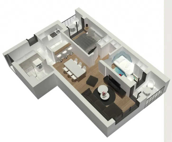Sale, three bedroom apartment, 62m², Mirijevo Sve Podlokacije, Beograd