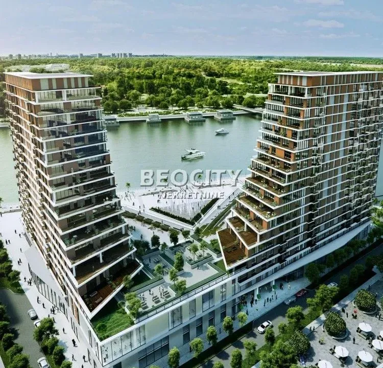Izdavanje, trosoban stan, 90m², Beograd Na Vodi, Beograd