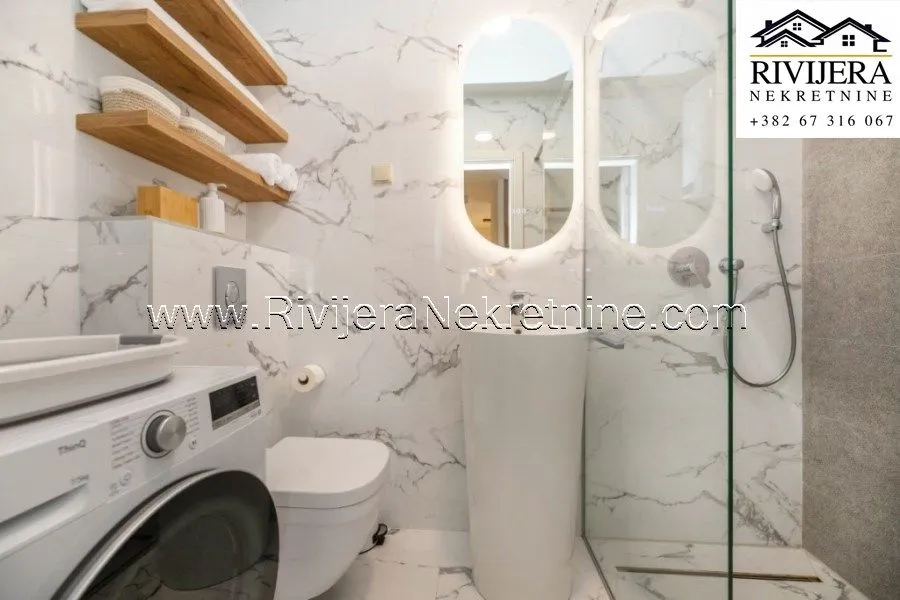 Prodaja, jednosoban stan, 51m², Baošići, Herceg Novi