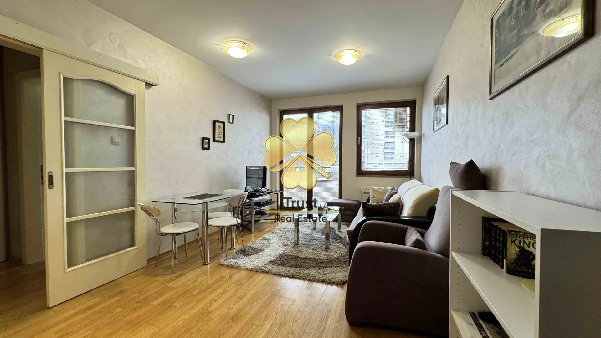 Rent, one bedroom apartment, 45m², Preko Morače, Podgorica