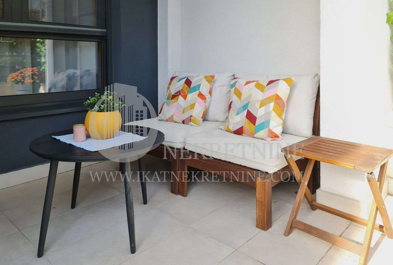 Rent, two bedroom apartment, 62m², Novi Beograd Blok 65, Novi Beograd Sve Podlokacije