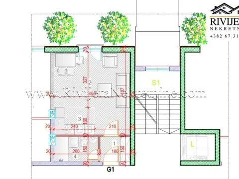 Prodaja, stan, 42m², Dobrota, Kotor - image 4