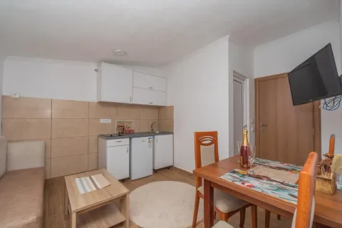 Manji dnevni boravak sa kuhinjom i trpezarijskim stolom. - image 3