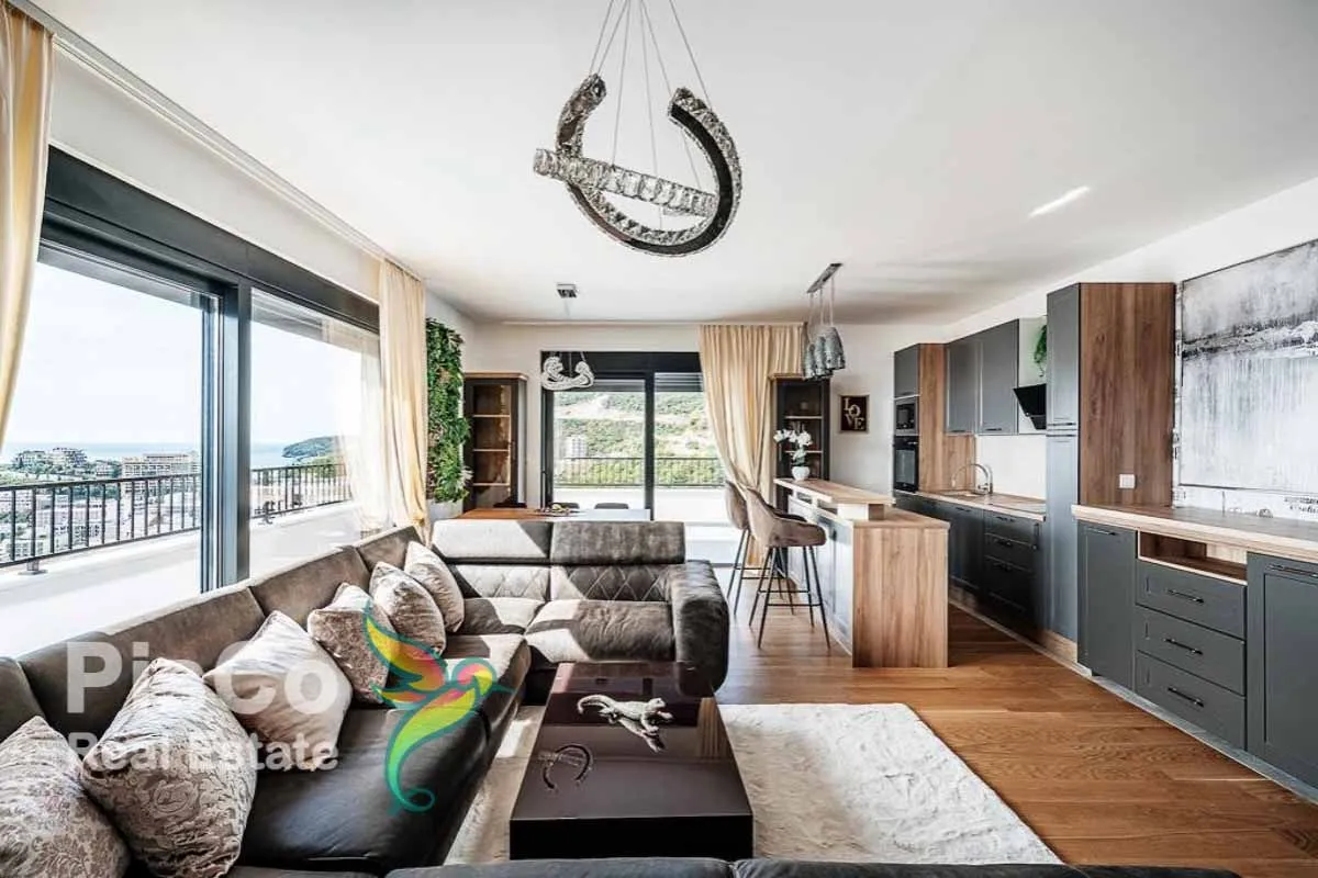 Sale, two bedroom apartment, 111m², Budva, Crna Gora