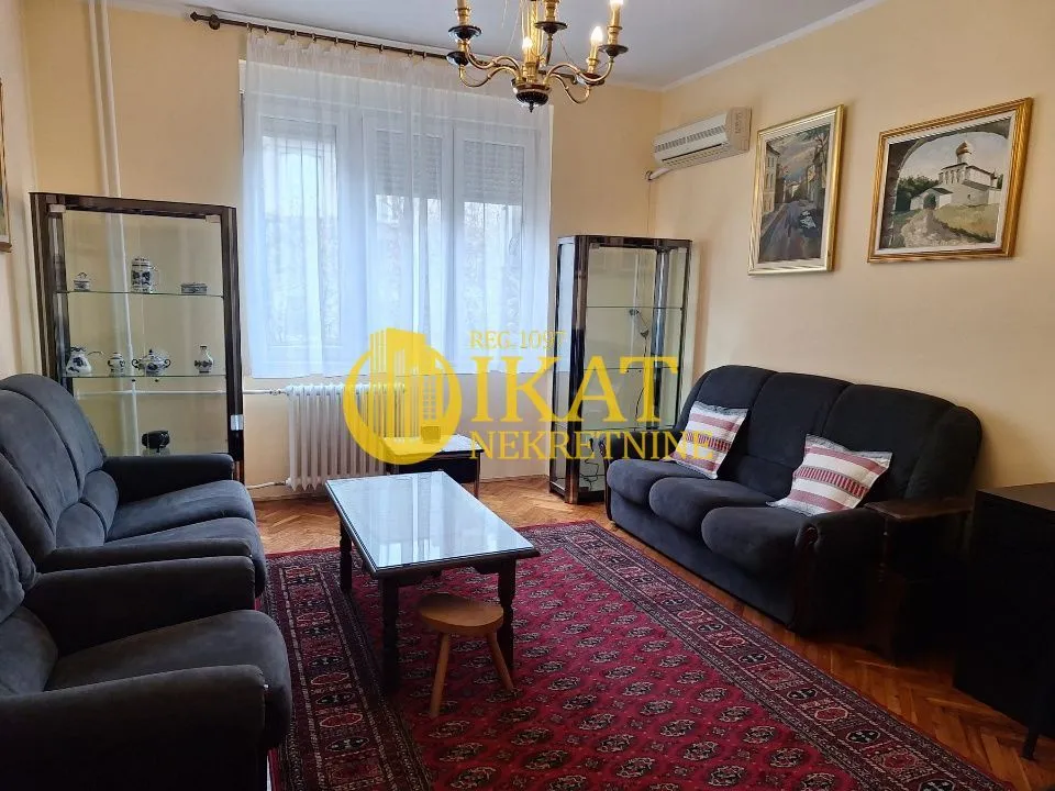 Rent, two bedroom apartment, 60m², Cvetni Trg, Vračar Sve Podlokacije