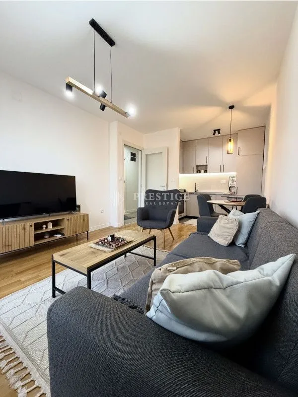 Rent, one bedroom apartment, 40m², Pobrežje, Podgorica