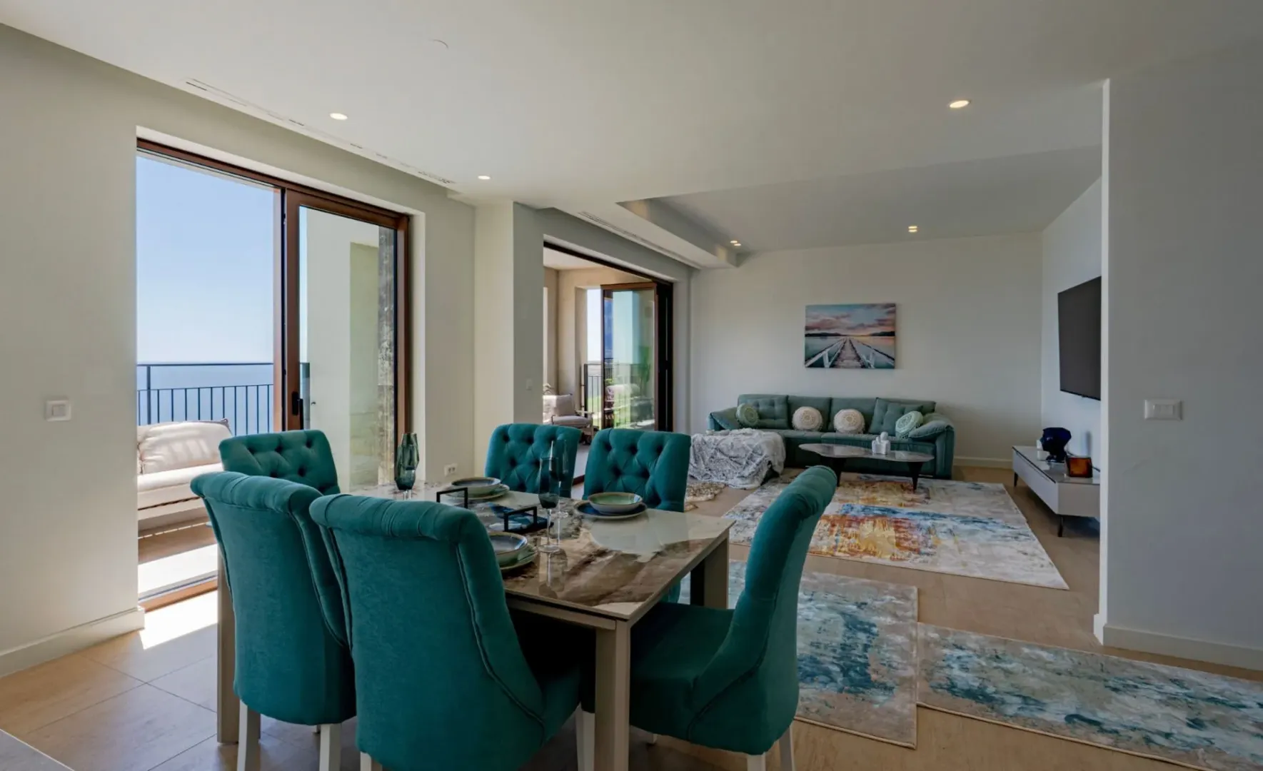 Rent, three bedroom apartment, 155m², Luštica Bay, Tivat
