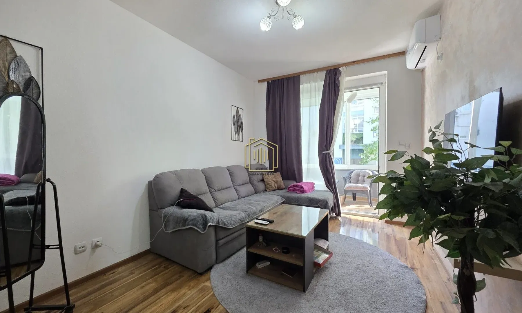 Izdavanje, jednosoban stan, 53m², Preko Morače, Podgorica